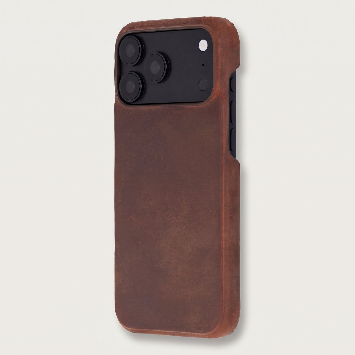 Charleston Antique Brown Leather MagSafe Case for iPhone 18 Pro Max