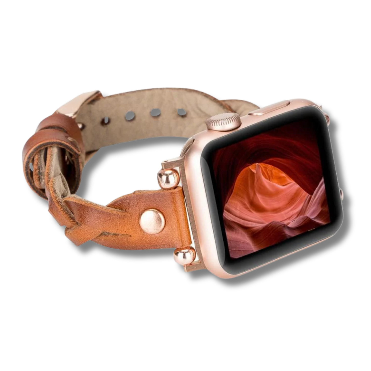 Apple Watch Braided Band - Brown - Chico