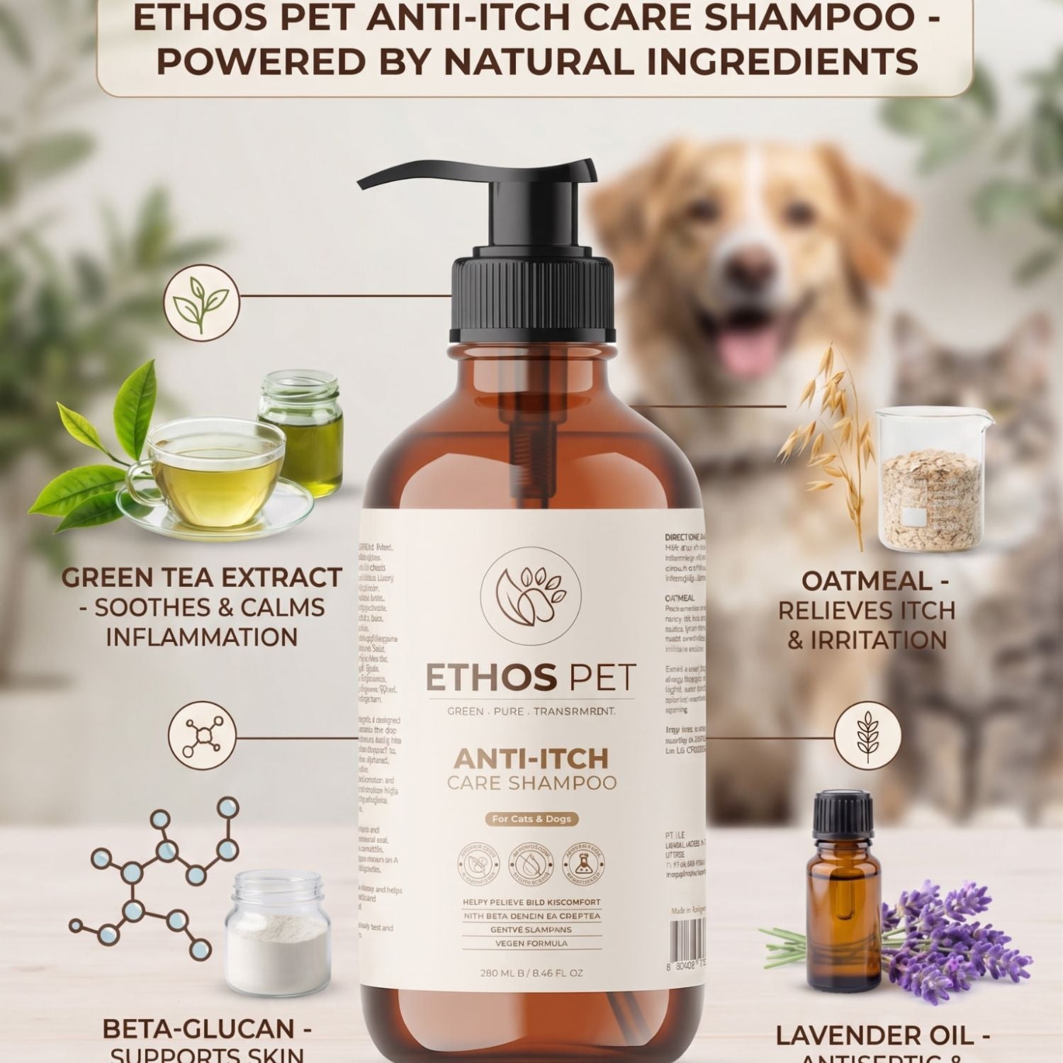 Complete Pet Grooming & Care Gift Set — 6 Pieces
