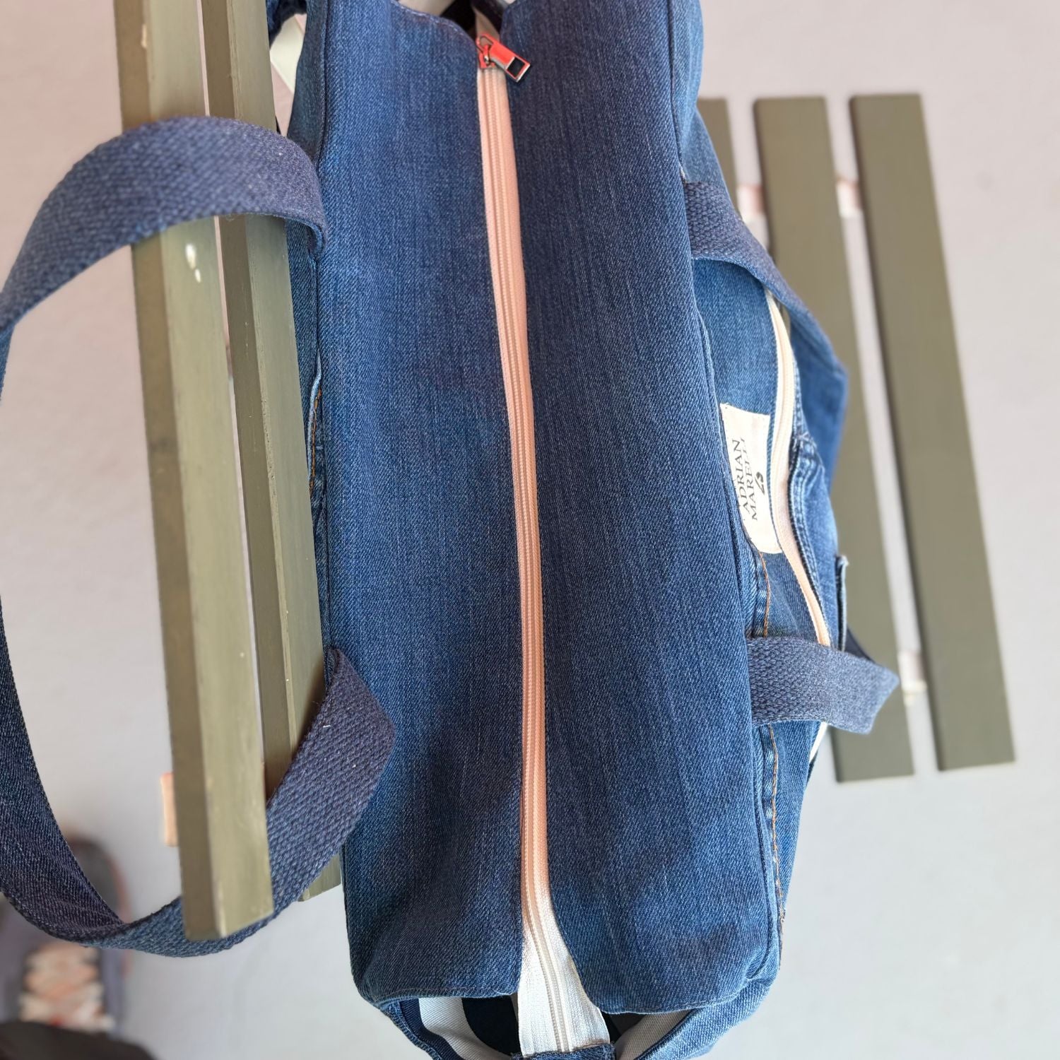 Brooklyn Heritage Upcycled Denim Pet Carrier – Indigo