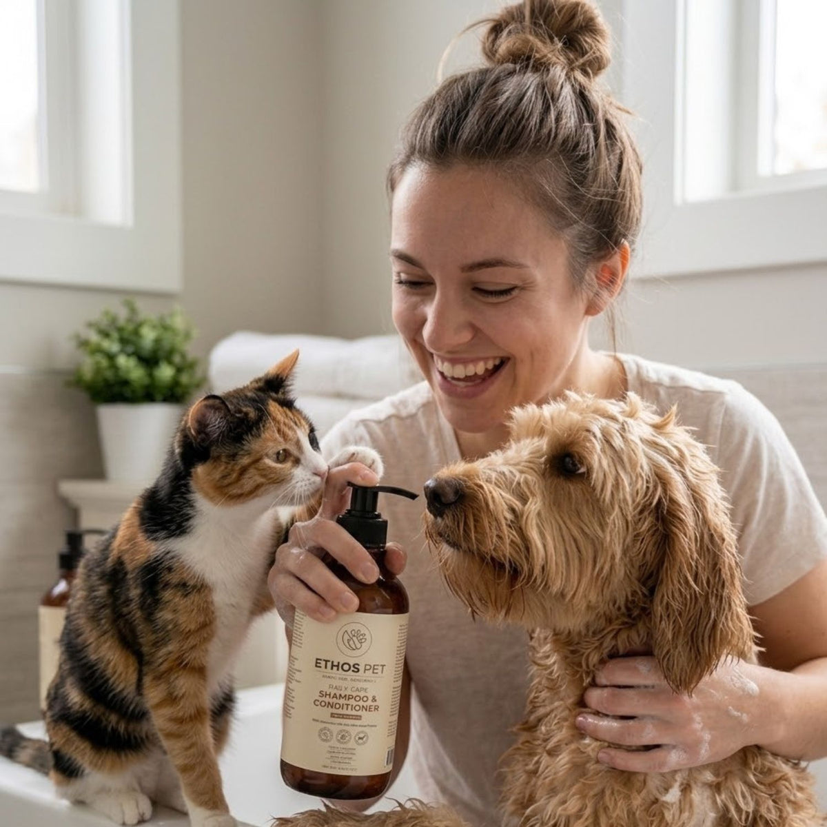 Complete Pet Grooming & Care Gift Set — 6 Pieces