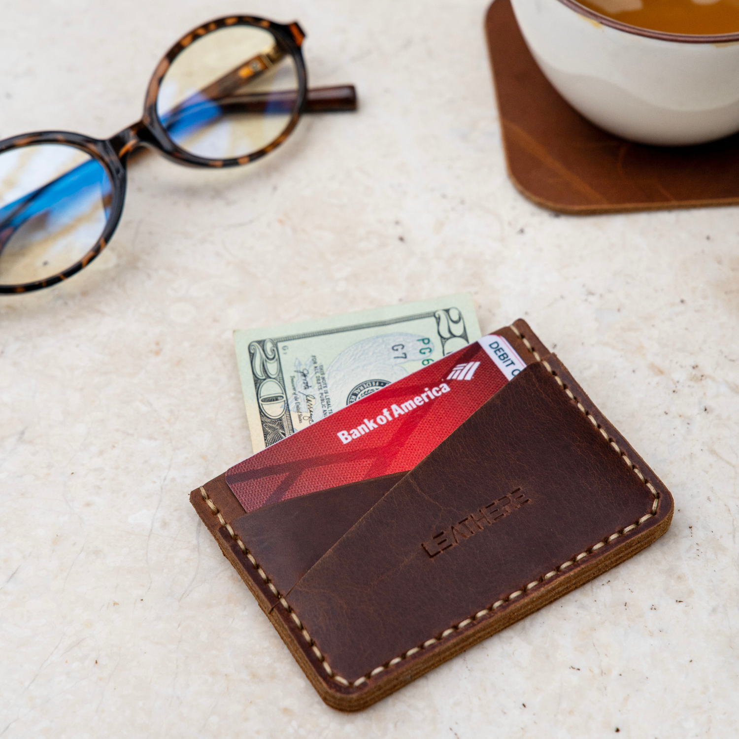 Tribeca Slim Leather Card Holder