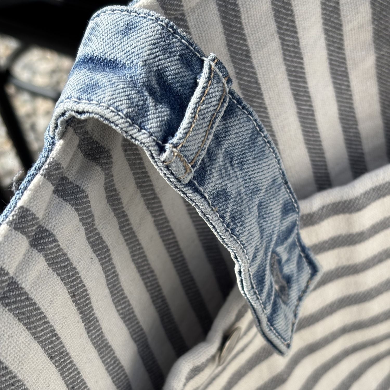 Brooklyn Heritage Tote / Upcycled Denim
