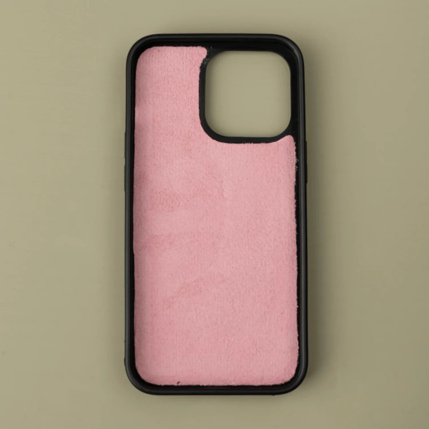 Pink Leather iPhone 16 Series Wallet Case - LEATHERE