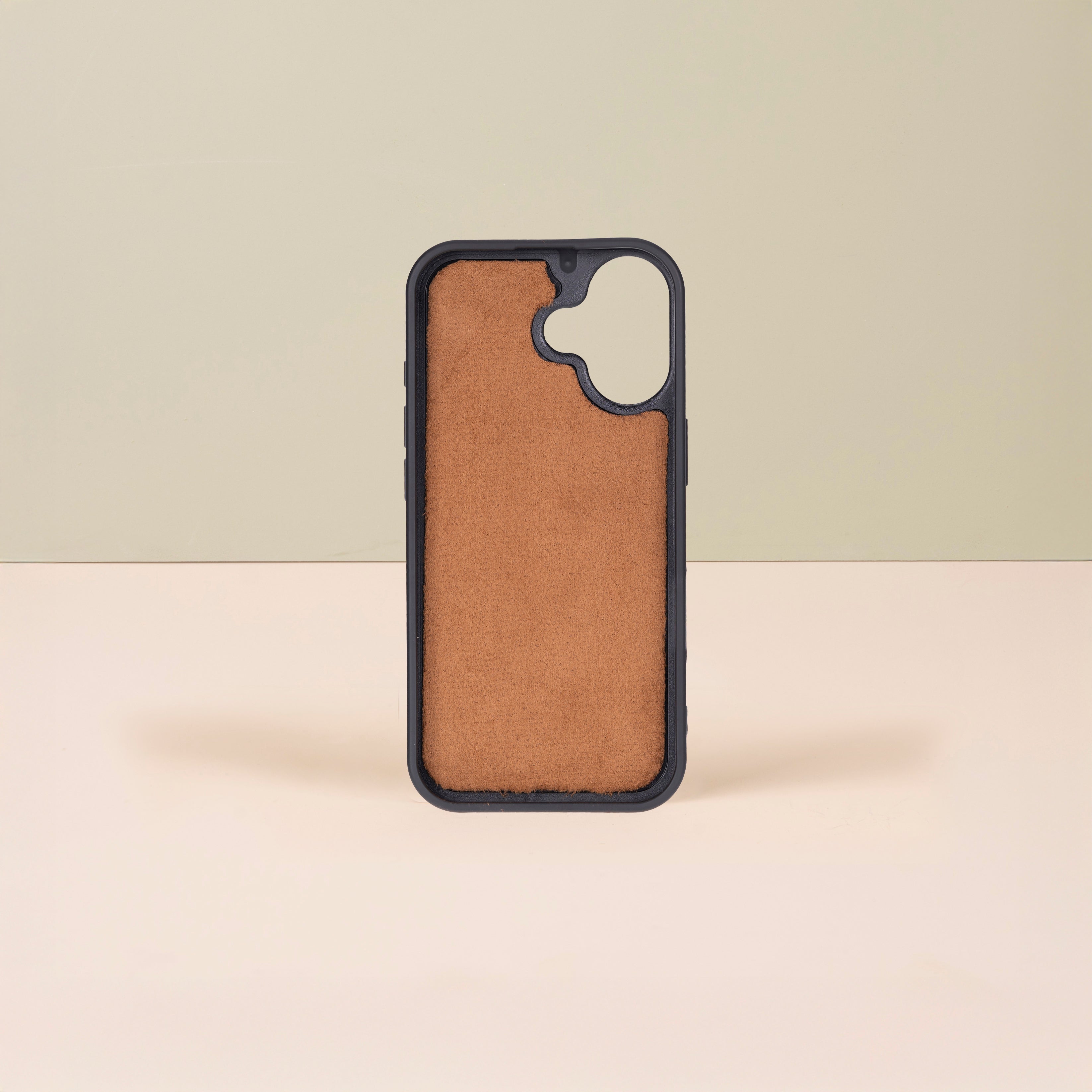 Leathere iPhone 17 Wallet Case – Gray - New York