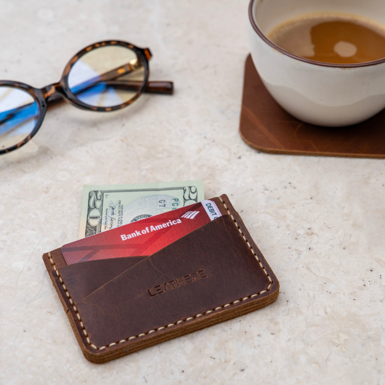 The Brooklyn Set | A 4-Piece Leather Gift Set by LEATHERE