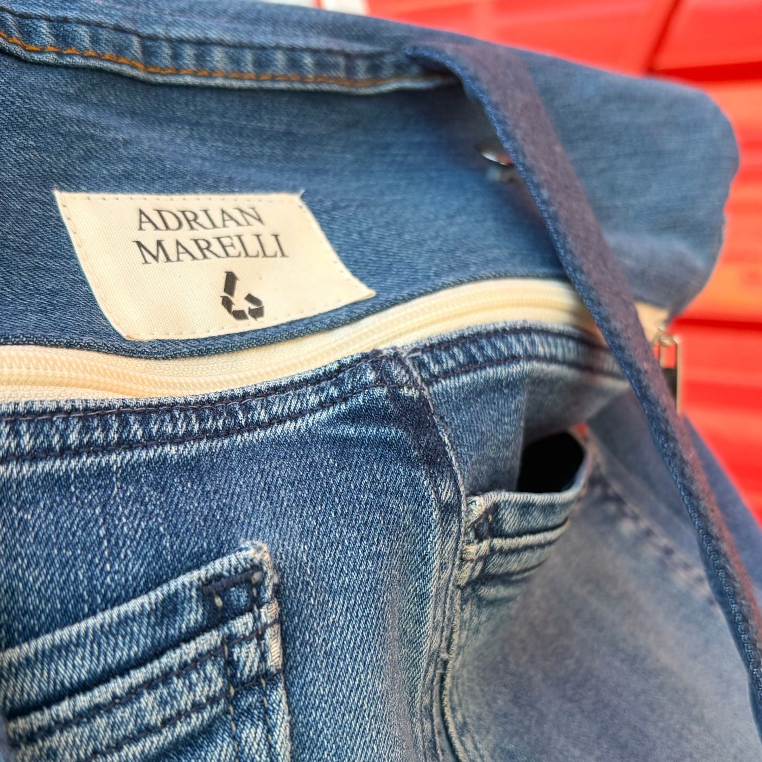 Brooklyn Heritage Upcycled Denim Pet Carrier – Indigo
