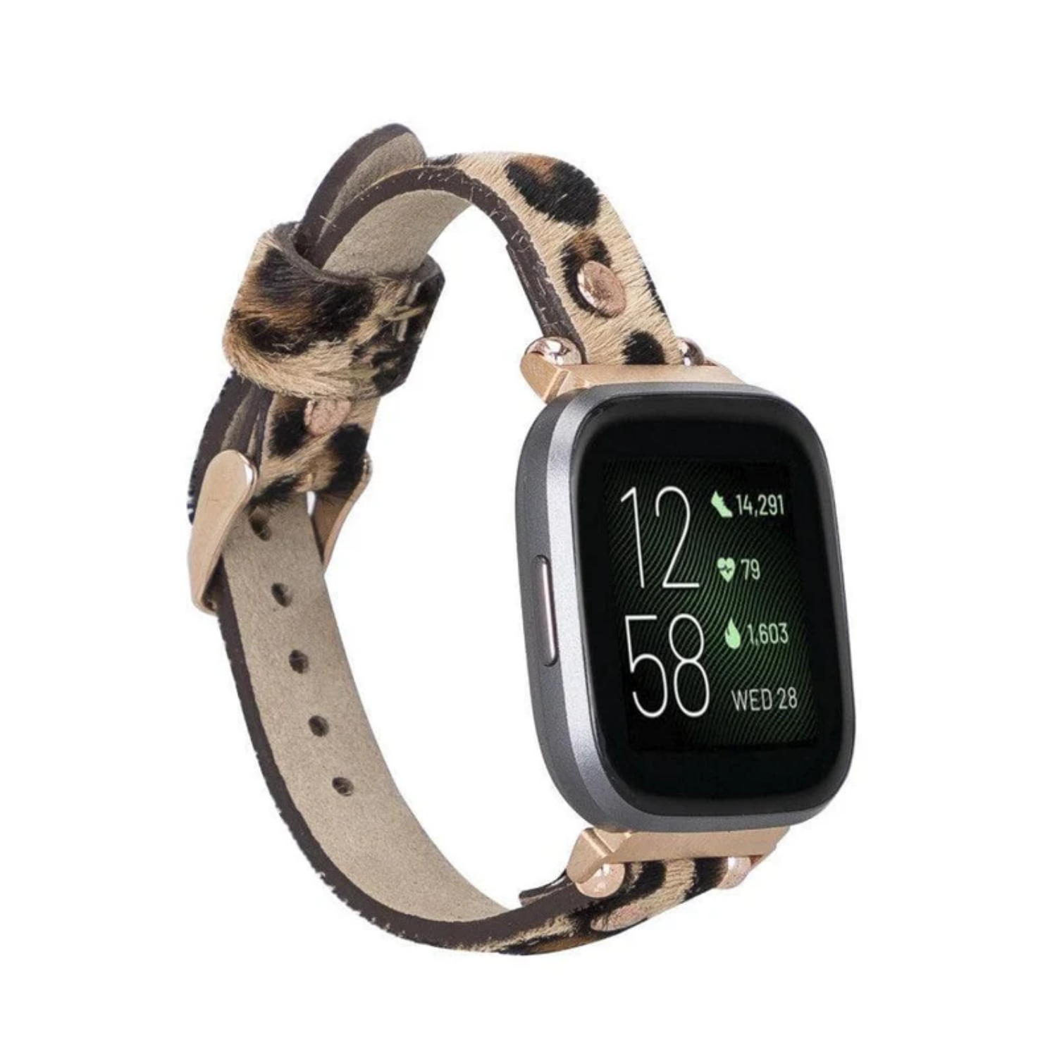 Apple Watch Leopard Print Leather Strap - Detroit