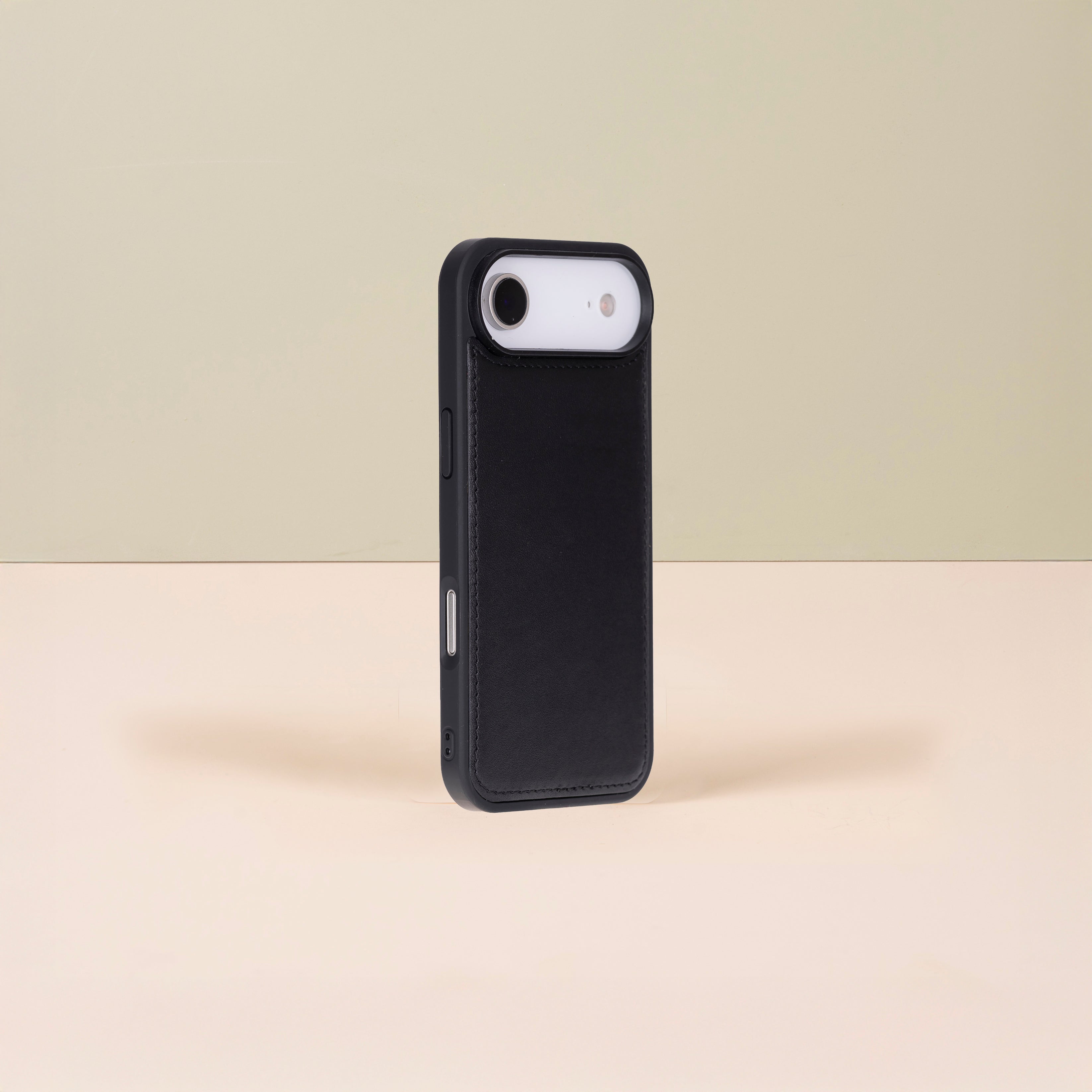 Premium Leather iPhone Air Wallet Case – Black - Austin