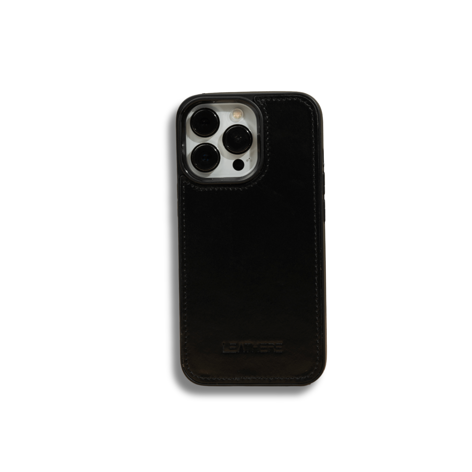 iPhone 17 Series Black Leather Case - Austin (pre-order)