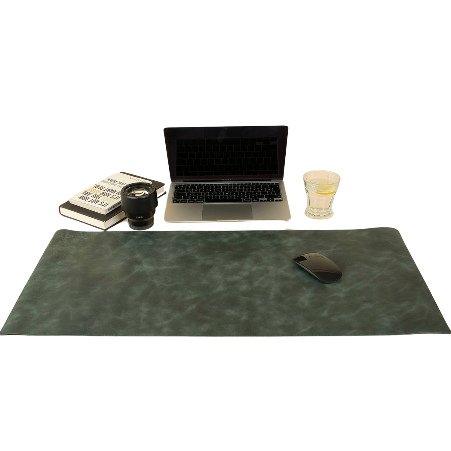 Luxurious Leather Desk Mat - Green - Tampa