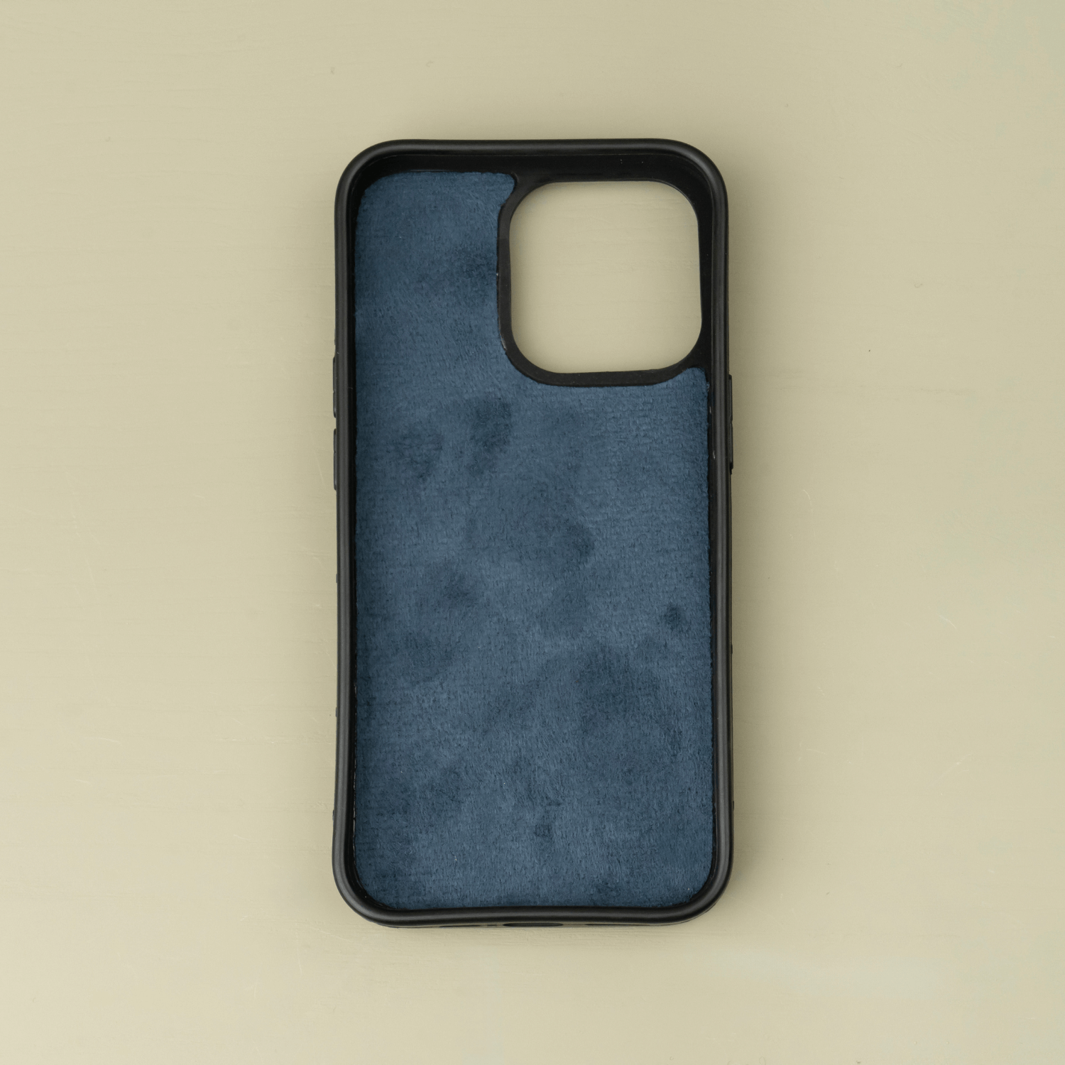 Blue Leather iPhone 16 Series Wallet Case - LEATHERE